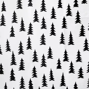 Gran oilcloth - black-white - Fine Little Day