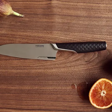 Titanium kitchen knife 16 cm - Black - Fiskars