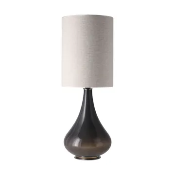 Renata table lamp grey lamp base - London Beige L - Flavia Lamps