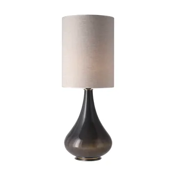 Renata table lamp grey lamp base - London Beige L - Flavia Lamps