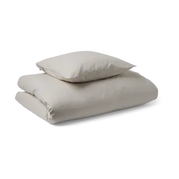 Dawn bedding set junior 100x140 cm - Grey - FLEXA