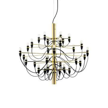 2097 Sarfatti chandelier - Brass 30 lamps - Flos