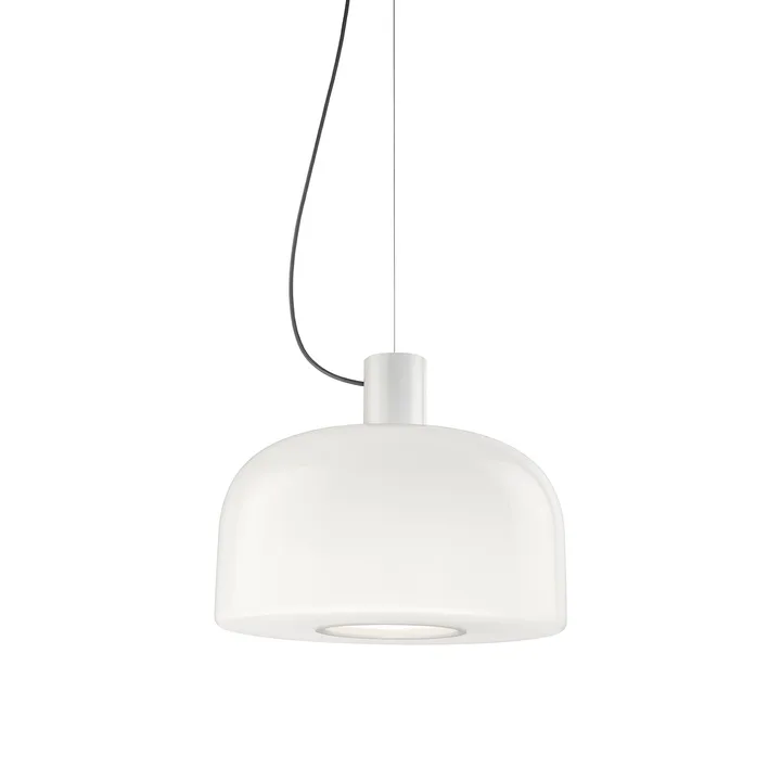 Bellhop Glass S1 pendant - White - Flos
