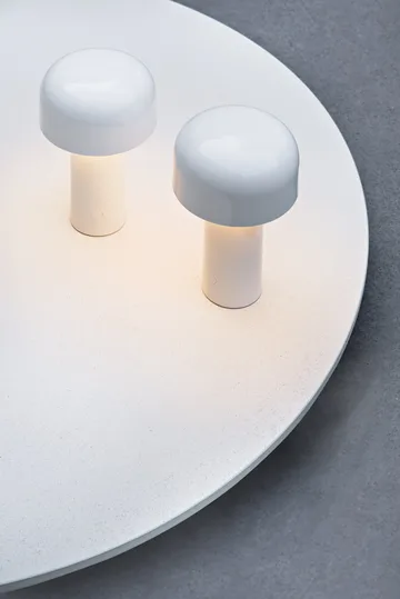 Bellhop portable table lamp - White, IP54 (indoor/outdoor) - Flos