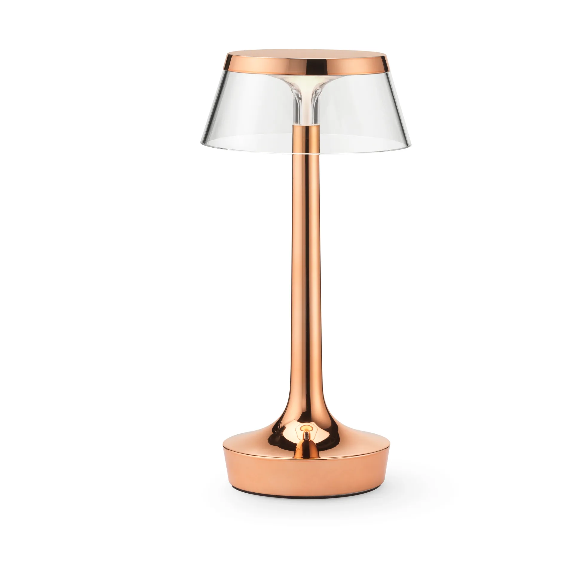 Bon Jour Unplugged table lamp, Copper Flos