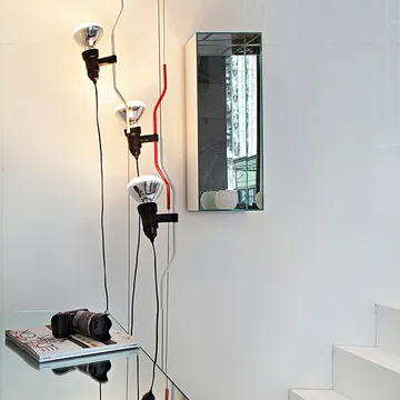 Parentesi floor and ceiling lamp - White - Flos
