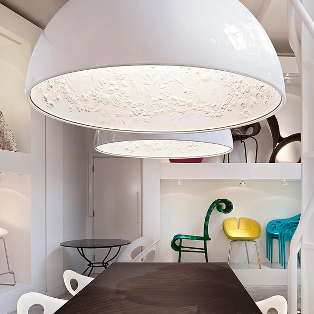Skygarden 1 pendant, Matte brown Flos