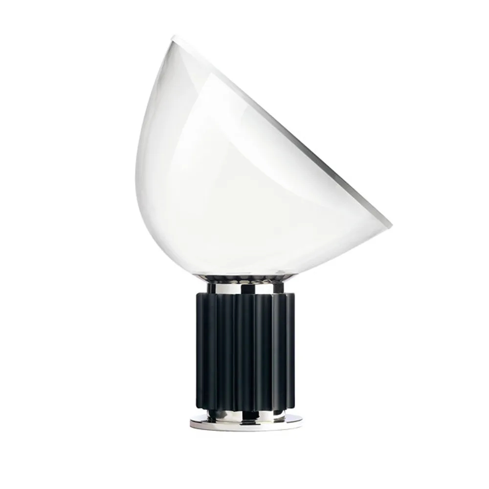 Taccia PMMA table lamp, Black LED Flos