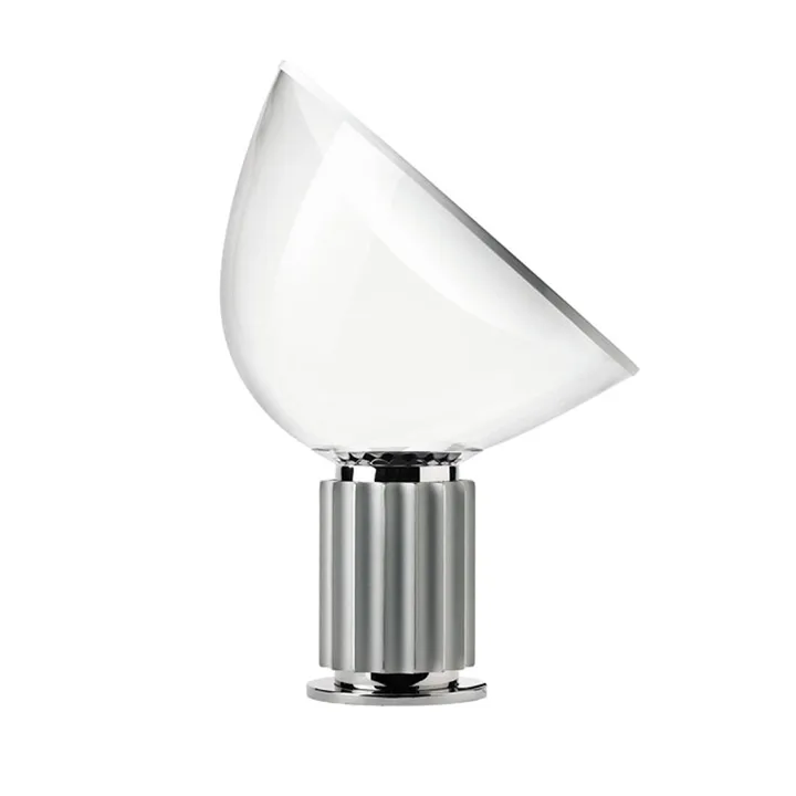 Taccia PMMA table lamp - Silver, LED - Flos