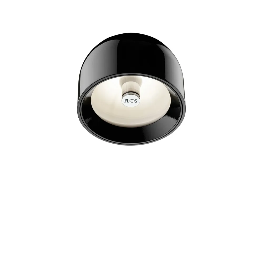 Wan wall/ceiling lamp, Black Flos