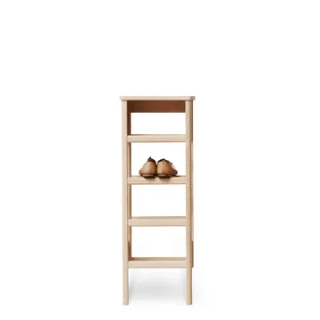 A Line shoe shelf 35x100 cm - White oak - Form & Refine