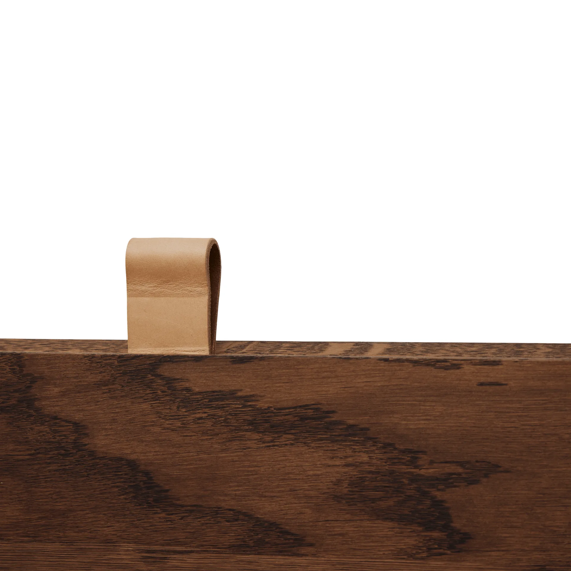 A Line storage bench 90 cm, Smoked oak Form & Refine