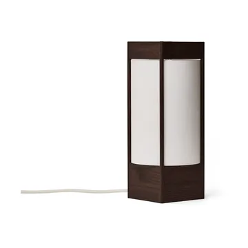 Andon table lamp - Dark brown ash, 32 cm - Form & Refine