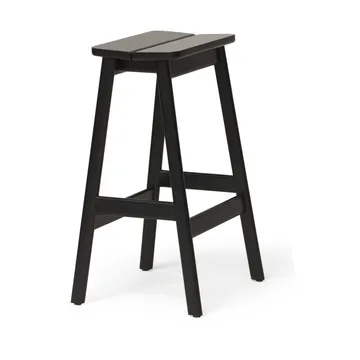 Angle Standard bar stool 65 cm - Black - Form & Refine