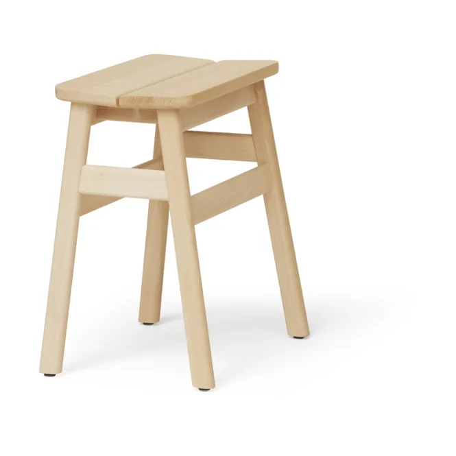 Angle Standard stool 45 cm, Beech Form & Refine