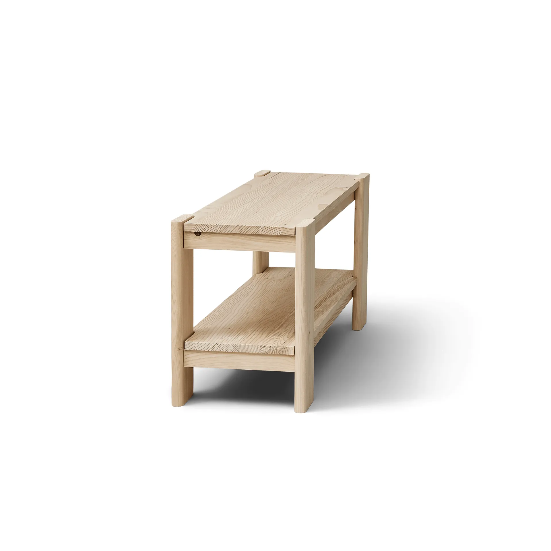 Beam bench, Pinewood, 112 cm Form & Refine