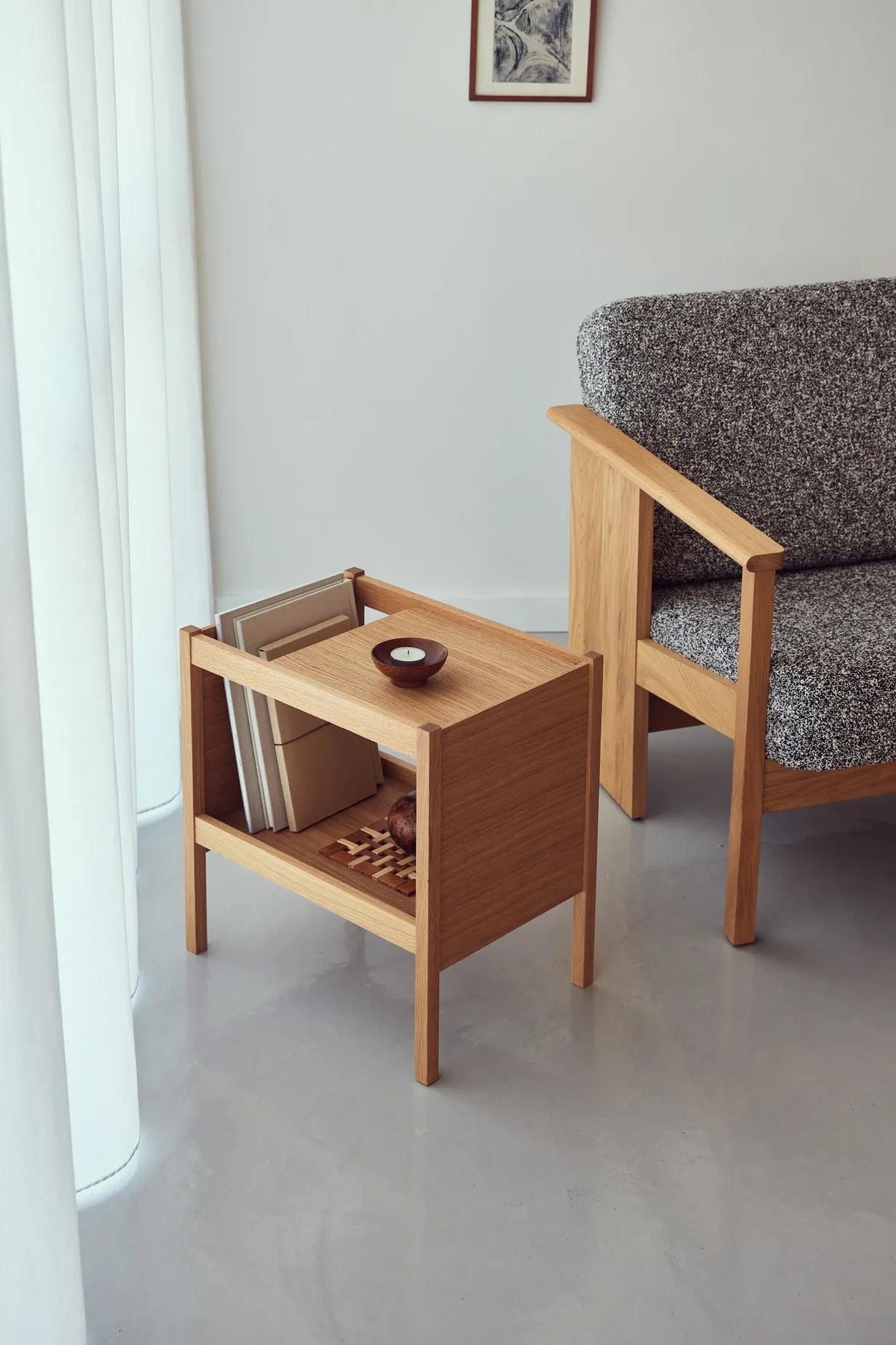 Block lounge chair, Oak-Zero 0004 Form & Refine