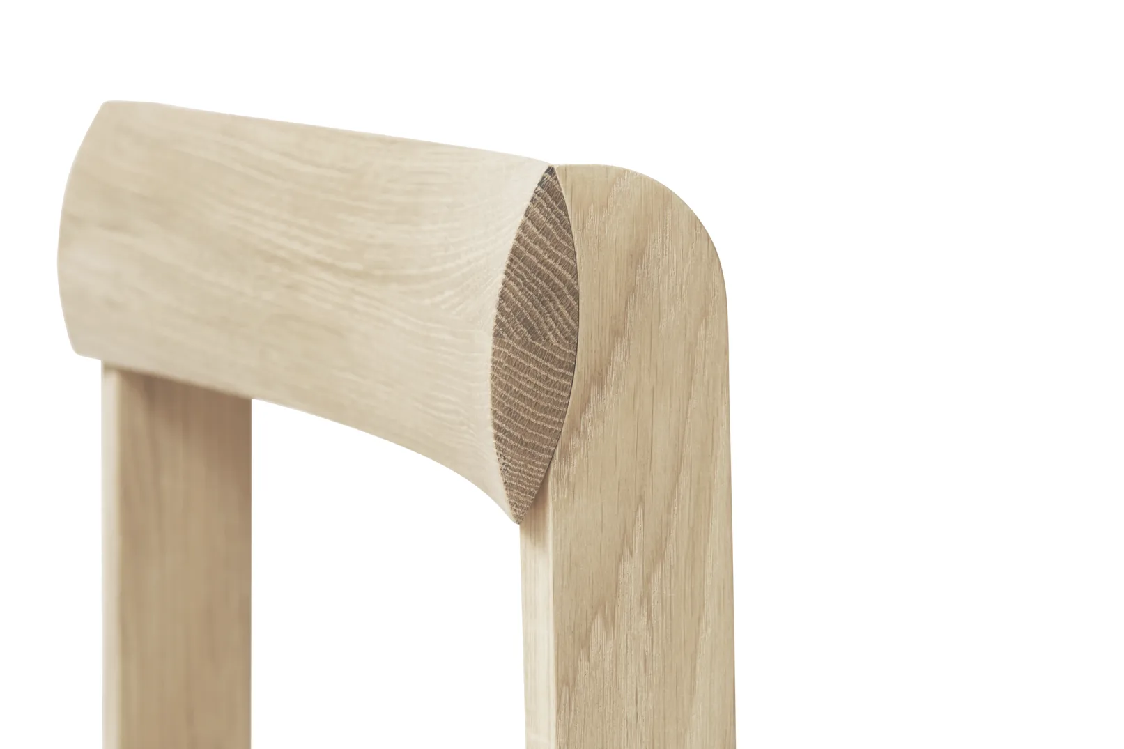 Blueprint chair, White oak Form & Refine
