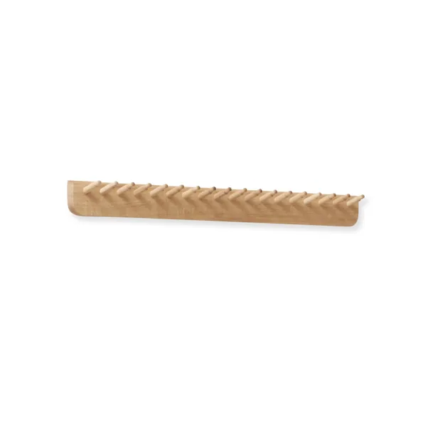 Echo coat rack 88 cm, White oak Form & Refine