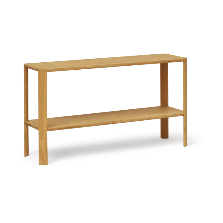 Leaf shelf 2 shelves 57x100 cm, Oak Form & Refine
