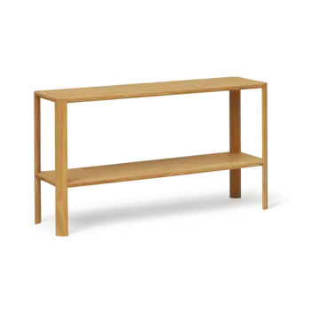 Leaf shelf 2 shelves 57x100 cm - Oak - Form & Refine