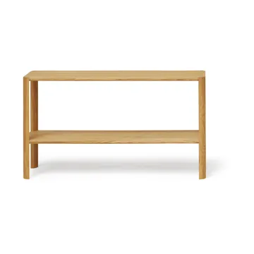 Leaf shelf 2 shelves 57x100 cm - Oak - Form & Refine