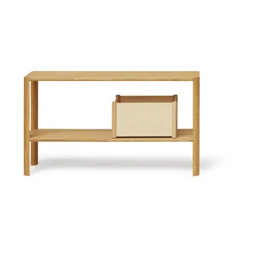 Leaf shelf 2 shelves 57x100 cm - Oak - Form & Refine