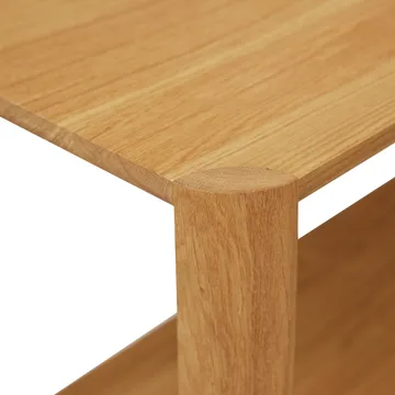Leaf shelf 5 shelves 55x162 cm - Oak - Form & Refine