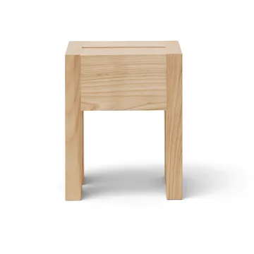 Monolith side table - Ash, 29x29x36 cm - Form & Refine