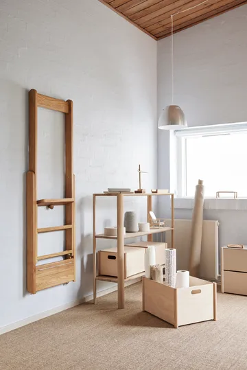Pillar lock for storage box M - Beech - Form & Refine