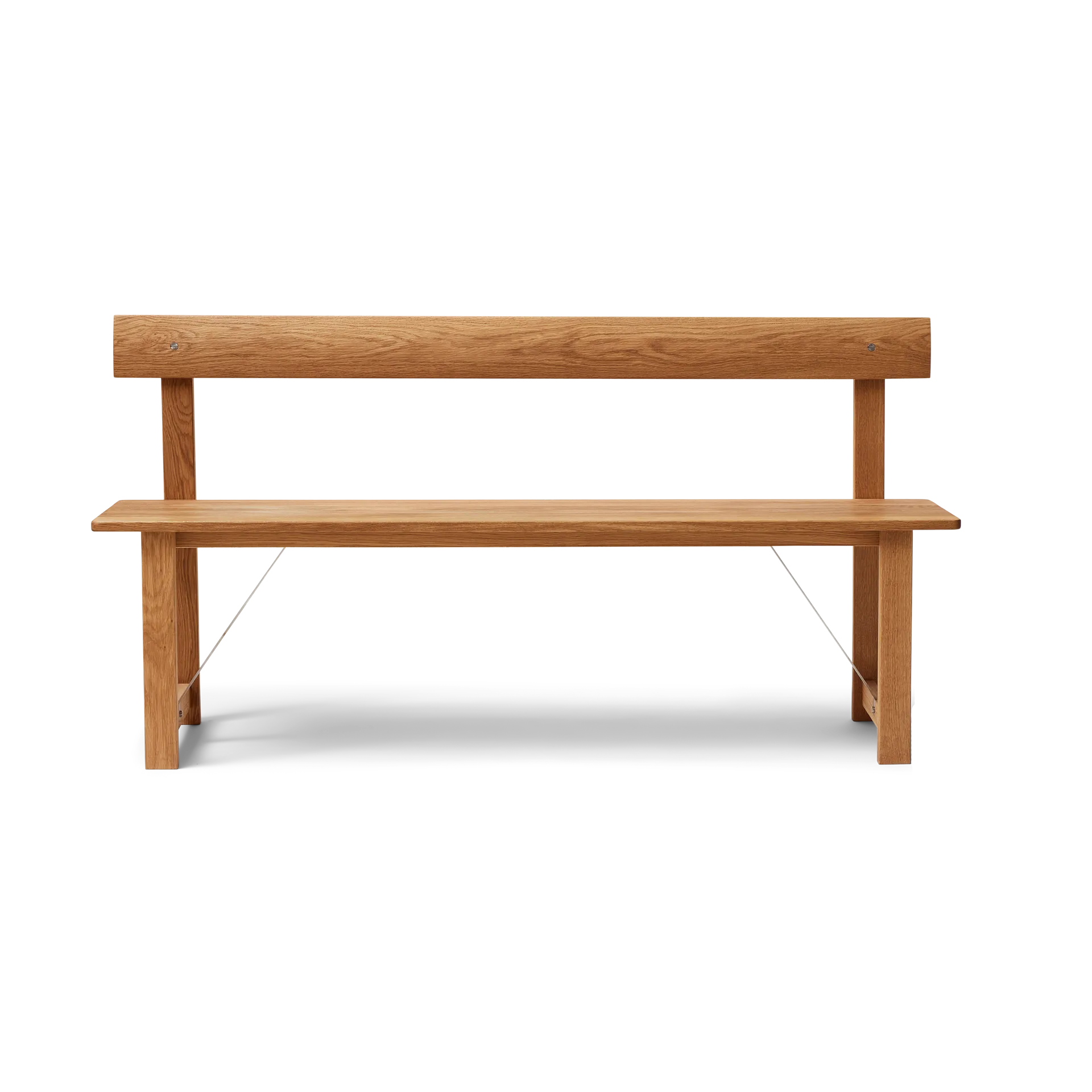 Position bench 155 cm, Oak-steel Form & Refine