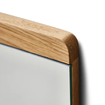 Rim wall mirror 35x110 cm - Oak - Form & Refine