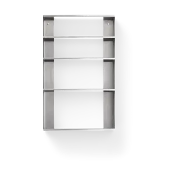 Taper storage shelf 40x65 cm - Stainless steel - Form & Refine