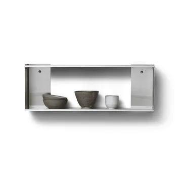 Taper storage shelf 70x25 cm - Stainless steel - Form & Refine