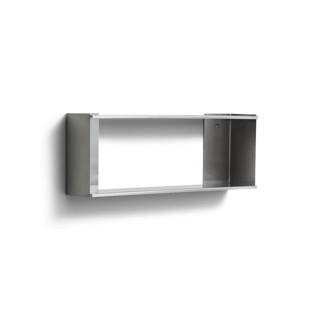 Taper storage shelf 70x25 cm, Stainless steel Form & Refine