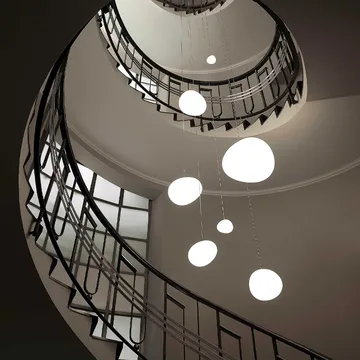 Gregg media pendant - White - Foscarini