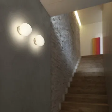 Gregg piccola wall lamp - White - Foscarini