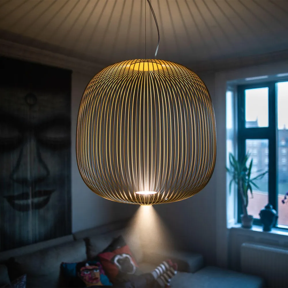 Spokes 2 pendant, White Foscarini