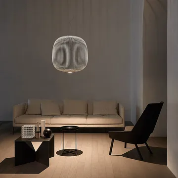 Spokes 2 pendant - White - Foscarini