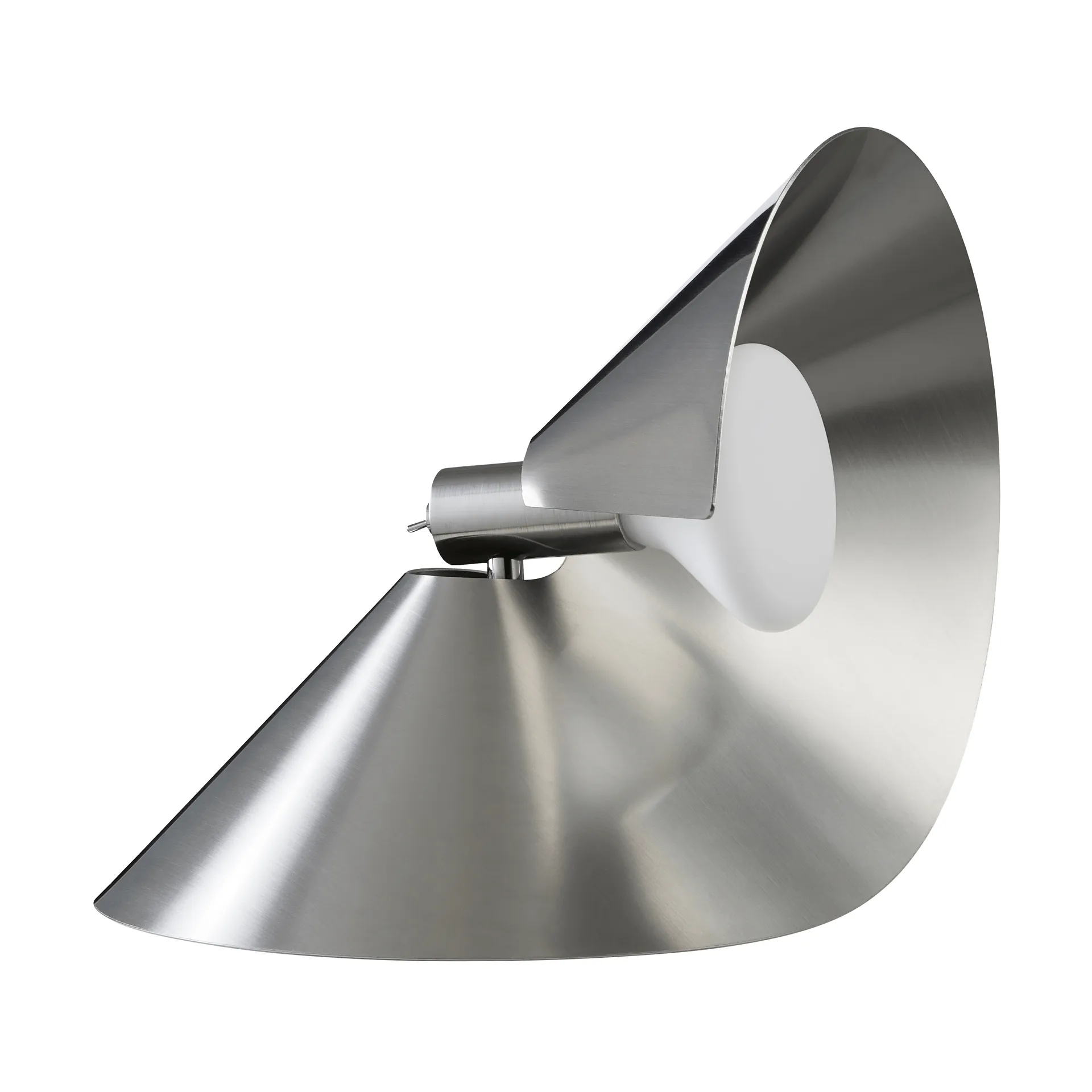 Peel table lamp, Brushed stainless steel Frandsen