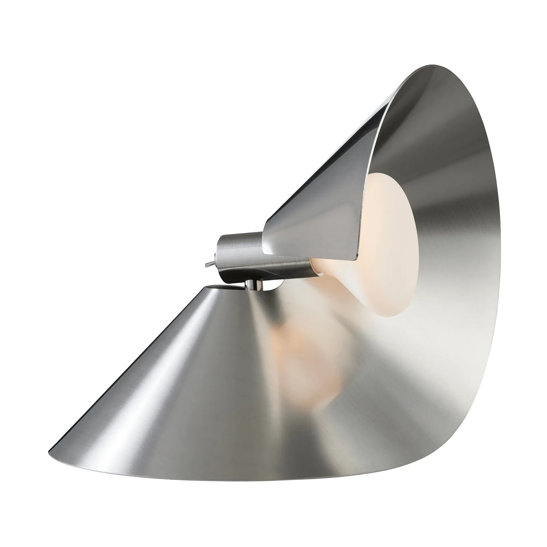 Peel table lamp, Brushed stainless steel Frandsen