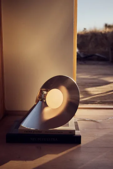 Peel table lamp - Brushed stainless steel - Frandsen