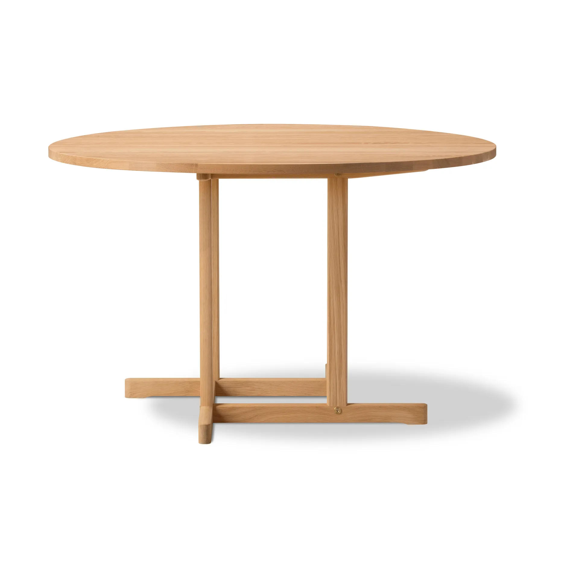 BM80 Mogensen Shaker Table table Ø120 cm, Oiled oak Fredericia Furniture