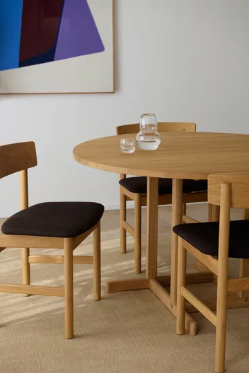 BM80 Mogensen Shaker Table table Ø120 cm - Oiled oak - Fredericia Furniture