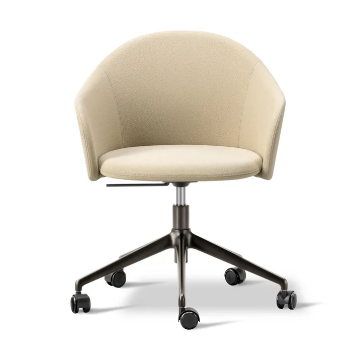 Gomo Armchair armchair swivel base 5-star - Mylla 221-flint - Fredericia Furniture
