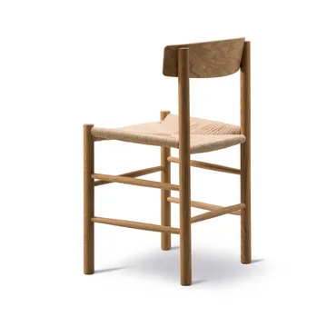 J39 chair - Oiled oak - braided natural - Fredericia Furniture