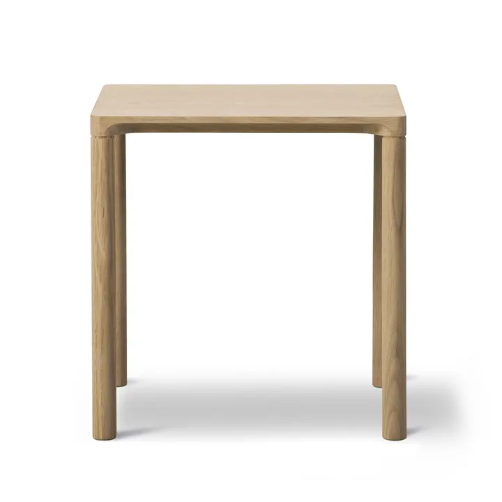 Piloti 6705 side table - Light oiled oak-height 35 cm - Fredericia Furniture