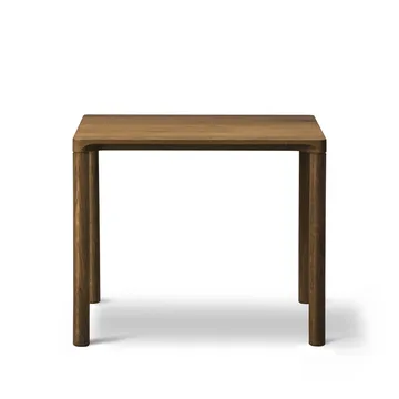 Piloti 6705 side table - Smoked oak-height 35 cm - Fredericia Furniture