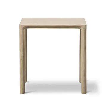 Piloti 6705 side table - Soaped oak-height 41 cm - Fredericia Furniture