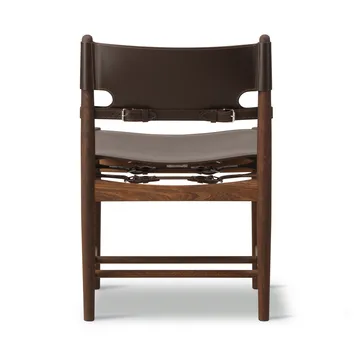 The Spanish Dining Chair - Leather dark brown-smoked oak - Fredericia Furniture